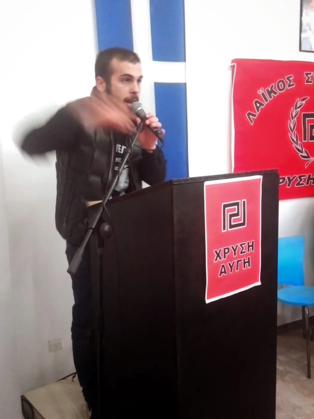 Ολοι οι «ιδρυτές» της Εθνικής Αυγής είναι χρυσαυγίτες: ο Σταύρος Κρίκος που εμφανίστηκε ως «εκπρόσωπος», ο Μπαμπάνης, ο Μερτής, ο Μέμος