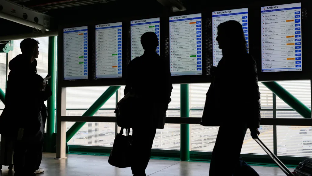 αεροδρόμιο στο Σικάγο των ΗΠΑ