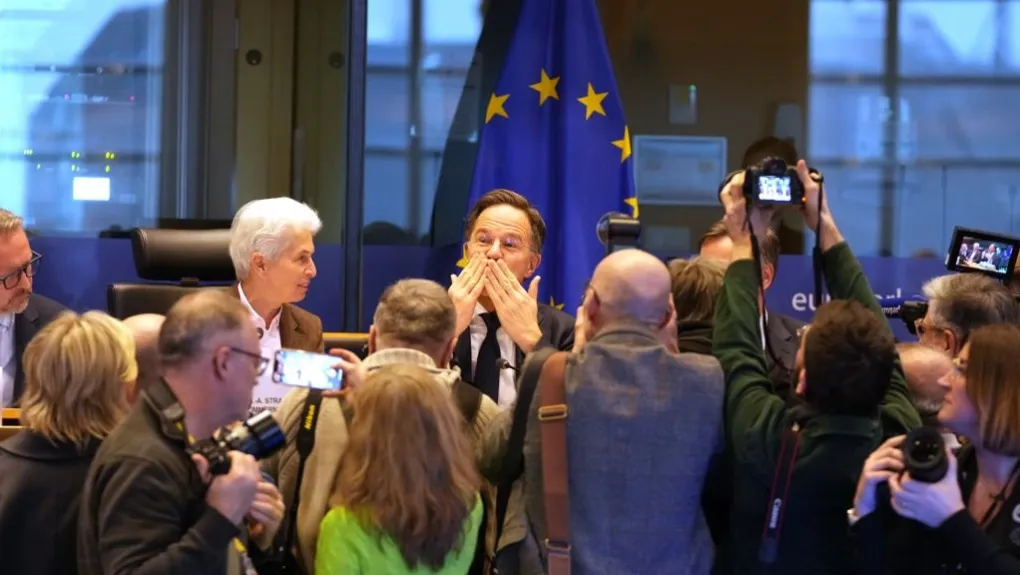 Μαρκ Ρούτε στις Βρυξέλλες