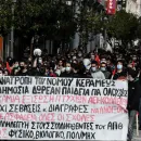 Στιγμιότυπο από παλαιότερο φοιτητικό συλλαλητήριο στην Πάτρα, ενάντια στον νόμο για την τριτοβάθμια εκπαίδευση