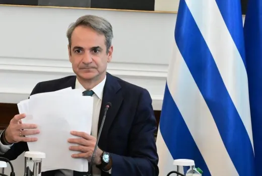 Κυριάκος Μητσοτάκης στο υπουργικό συμβούλιο