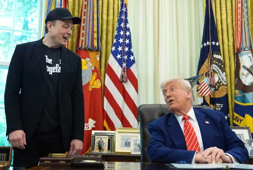 trump - elon musk
