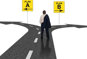 plan a - plan b