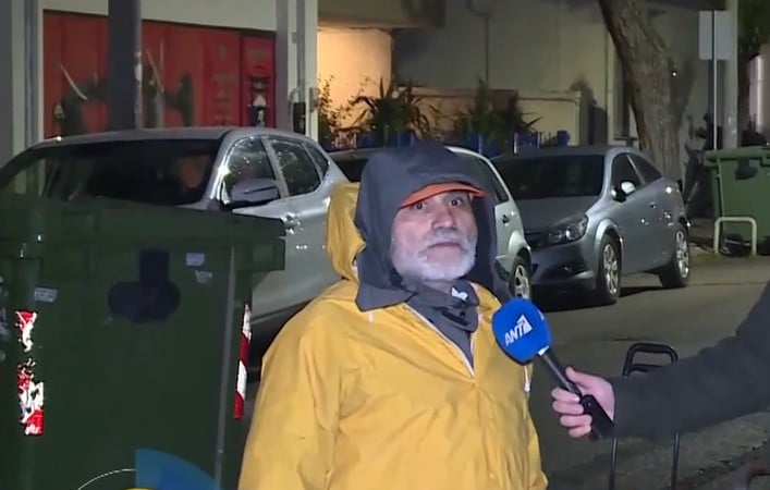 Ο υπάλληλος του απορριμματοφόρου που τον απείλησε ο νεαρός με το όπλο στη Νέα Ιωνία