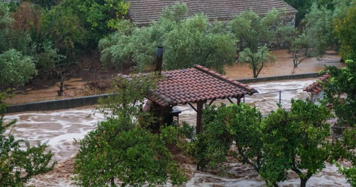 A deadly blow of bad weather caused a river to overflow and drown Volos