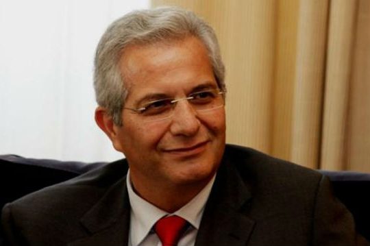 Ο Αντρος Κυπριανού με τους πολιτικούς αρχηγούς