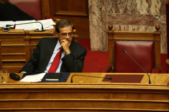 Συνάντηση Γκ. Χαρδούβελη – Β. Σόιμπλε στο Βερολίνο