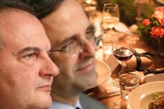 Τα πρακτικά στο γεύμα Καραμανλή – Σαμαρά