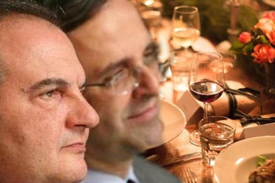 Τα πρακτικά στο γεύμα Καραμανλή – Σαμαρά