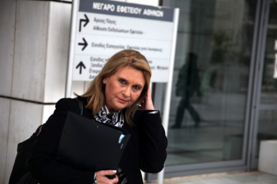 Κατέθεσε στον εισαγγελέα για τον «κουμπαρά» η Βούλτεψη