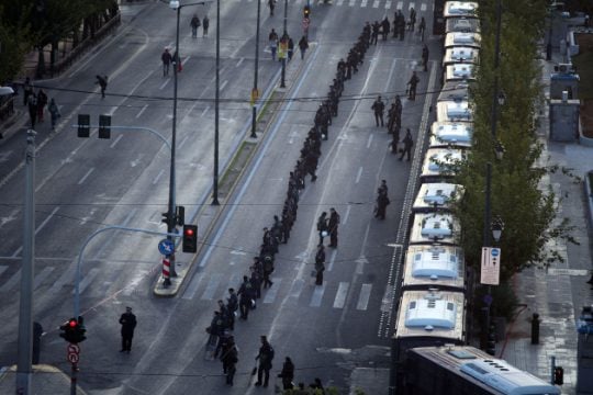 Σε αστυνομικό κλοιό η επέτειος του Πολυτεχνείου