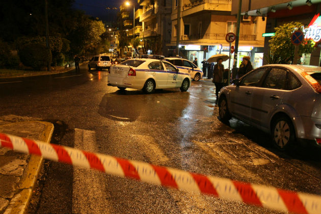 Γάζωσαν μαγαζί στην οδό Αριστοτέλους
