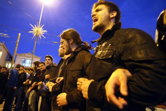 Νέα πορεία για την καταστολή στη Νομική