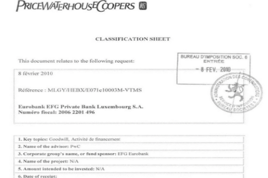 Luxleaks με ελληνικό ενδιαφέρον