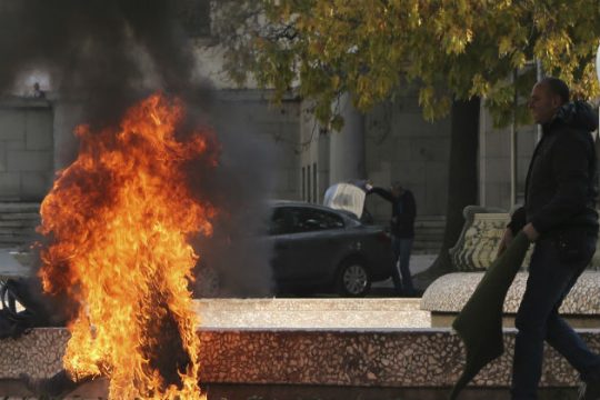 Βούλγαρος αυτοπυρπολήθηκε έξω από ναό