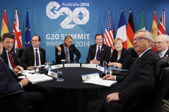 G20: Μέτρα ενίσχυσης της παγκόσμιας ανάπτυξης την επόμενη πενταετία