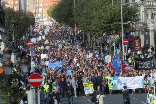 Τακτική αναδίπλωσης του Δουβλίνου για το νερό