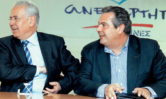 «Μαξιλαροπόλεμος» στους Ανεξάρτητους Έλληνες