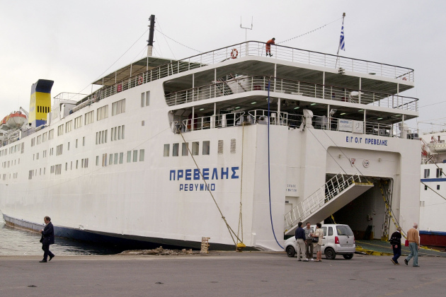 Δεμένο στη Ρόδο το «Πρέβελης» λόγω μεταφοράς της Γενικής Γραμματείας Αιγαίου