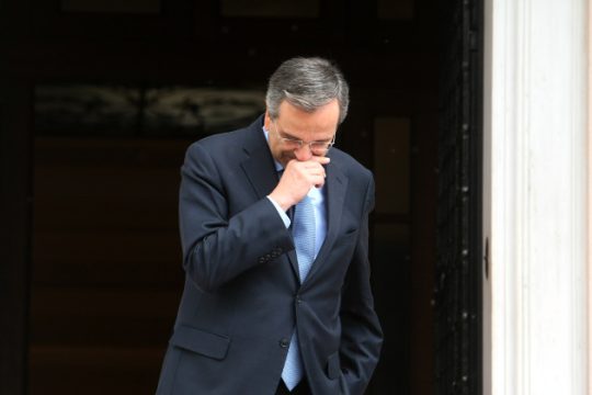 Ο Σαμαράς την κλήρωση Τζόκερ