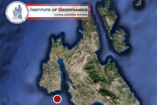Σεισμός στην Κεφαλονιά