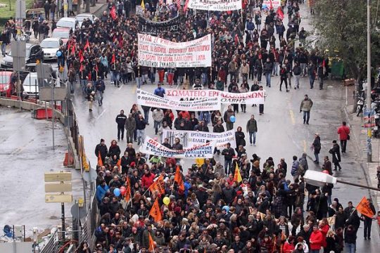 Στους δρόμους της ανατροπής και η Θεσσαλονίκη