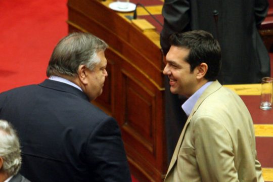 Συνάντηση Τσίπρα – Βενιζέλου τις επόμενες ημέρες