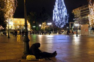 Καλή χρονιά, κύριε άστεγε