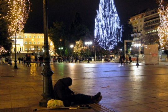 Καλή χρονιά, κύριε άστεγε