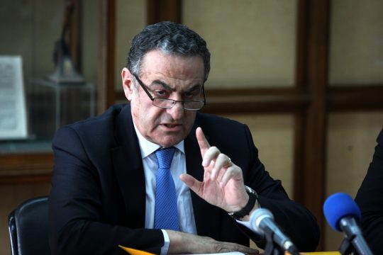 Έκτακτη συνέντευξη Τύπου από τον υπουργό Δικαιοσύνης