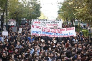 Χωρίς επεισόδια το μεσημεριανό συλλαλητήριο