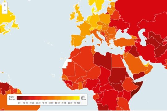 «Πρωτιά» της Ελλάδας στη διαφθορά