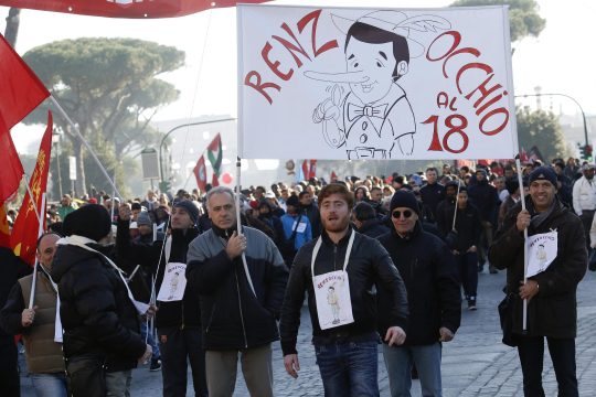 Γενική απεργία κατά των εργασιακών μεταρρυθμίσεων στην Ιταλία