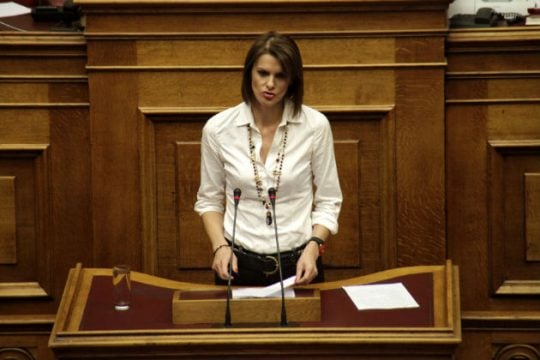 Ψηφίζει Πρόεδρο της Δημοκρατίας η Κ. Μάρκου