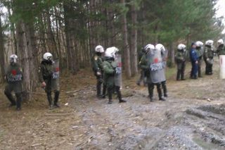 ΜΑΤ σε ρόλο υπερασπιστή ιδιωτικών συμφερόντων
