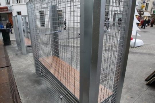 Σιδερόφρακτα παγκάκια