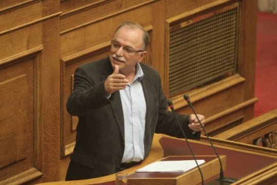 Παπαδημούλης: Μήνυμα στην επερχόμενη κυβέρνηση ΣΥΡΙΖΑ η στάση τρόικας