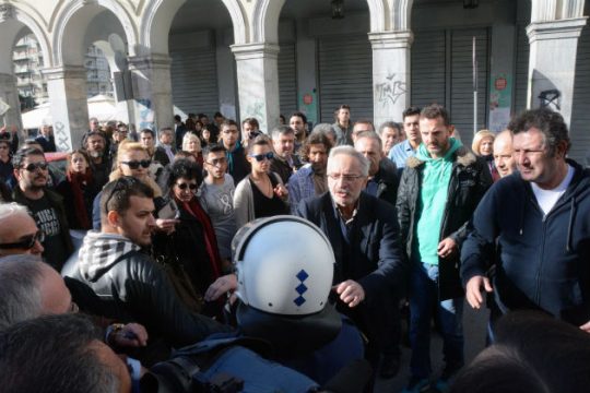 Στον εισαγγελέα οι τρεις συλληφθέντες της πορείας στο Αγρίνιο