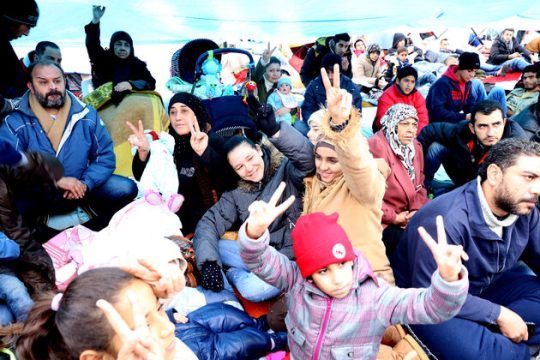 «Το μόνο που μας έμεινε πια είναι αυτή η πλατεία»