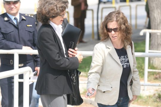 Μήνυμα αλληλεγγύης σε Ρωμανό από την Αγγελική Σωτηροπούλου