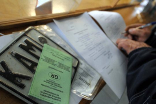 Τέλη κυκλοφορίας με τον μήνα