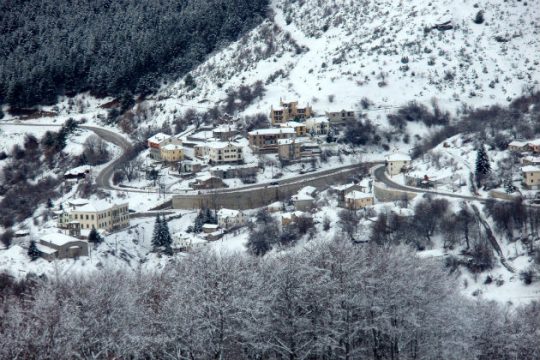 Στα λευκά ολόκληρος ο νομός Φλώρινας