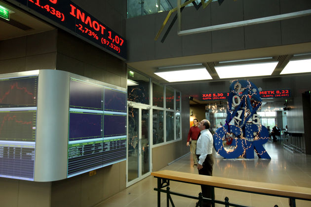 Μεγάλη πτώση 6,56% καταγράφει το χρηματιστήριο Αθηνών