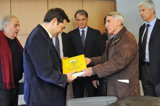 Αλέξης Τσίπρας: «Γήπεδο μεν, αλλά σε αρμονία με το περιβάλλον»