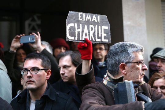 Και στην Ελλάδα «είμαστε όλοι Charlie»
