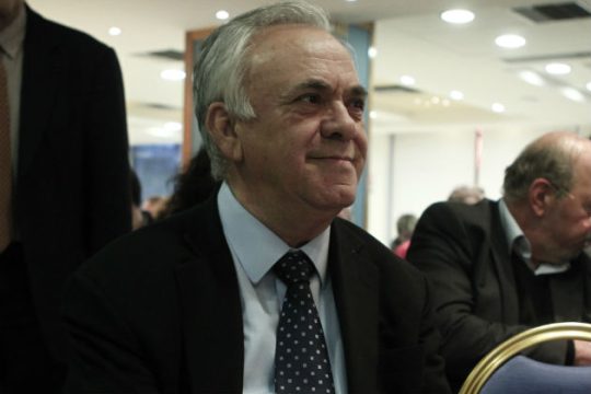 Συνάντηση του Γ. Δραγασάκη με τον μεγαλομέτοχο της Eurobank