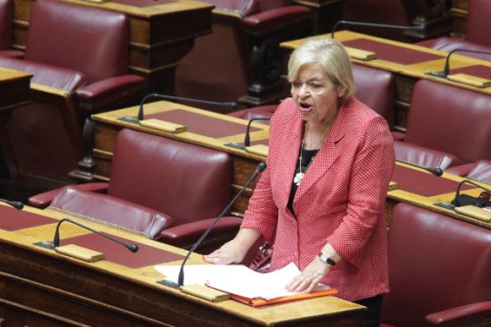 Δεν αποδέχεται θέση στο ψηφοδέλτιο Επικρατείας του ΣΥΡΙΖΑ η Χρ. Γιαταγάνα