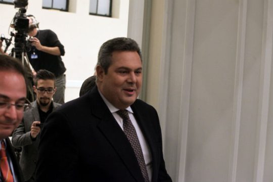 Π. Καμμένος: Θα προχωρήσει η συγκρότηση της κυβέρνησης