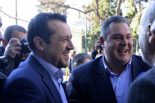 Κυβέρνηση με κορμό τον ΣΥΡΙΖΑ και πρωθυπουργό τον Αλ. Τσίπρα