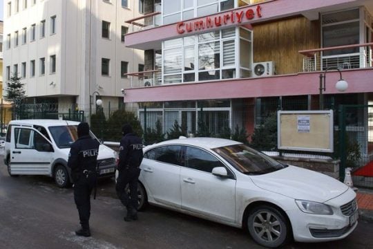 Ωμή λογοκρισία στην Τουρκία